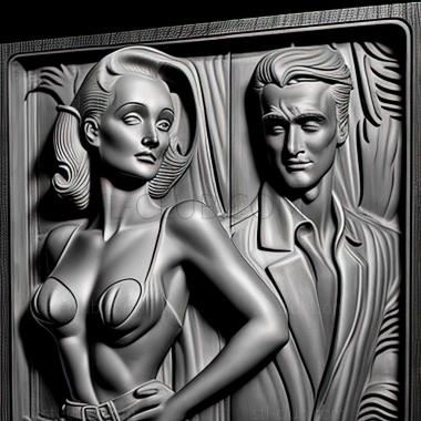 3D model Helmut Newton (STL)